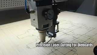 MACCHINA PER TAGLIO LASER FUSTELLE DI ALTA PRECISIONE