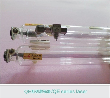 metropolitana di vetro del laser ad anidride carbonica di lunghezza di 1800mm per la tagliatrice del laser