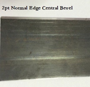 Prodotti normali del laser del bordo che costruiscono riga in acciaio 2pt 23.80mm per il creatore tagliato