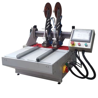 PLC touch screen adesivo e tear tape machine / doppio lato del nastro incollare macchina