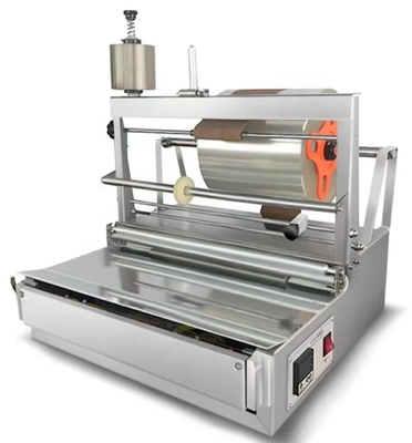 Macchina di avvolgimento manuale di cellophane da 23 kg per un processo di imballaggio liscio