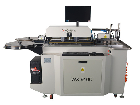 Piegatrice automatica completamente automatica con la dentellatura tagliente di piegamento e la riga in acciaio di For 1.5/2/3pt del modello di Lipping 910C