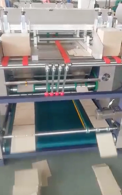 0 - 40 m/min 3,7 kW V Macchina a scanalatura di cartone grigio