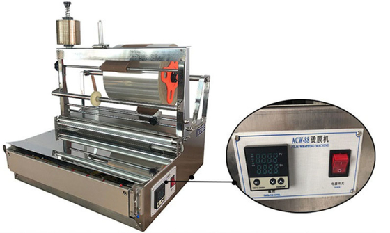Perfume Box Film Wrapping Packaging Machine Per Ciregratee